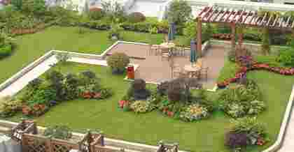 昆山屋頂綠化與屋頂花園：打造空中綠色生態(tài)家園